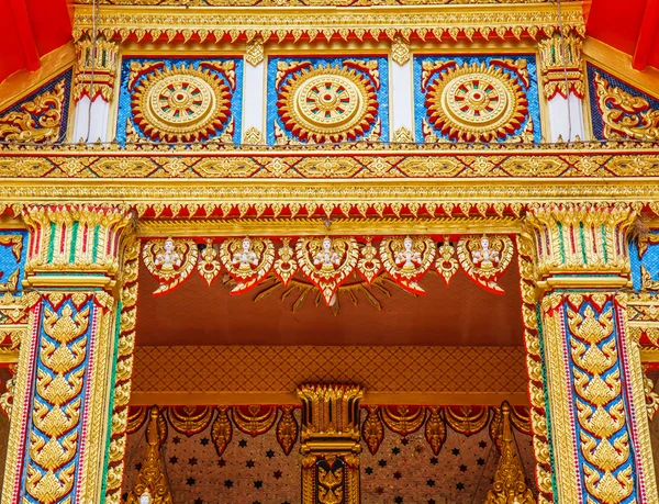 Arte en el Templo de Tailandia — Foto de Stock