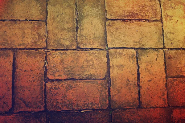 오래 된 회반죽 벽돌 벽 — 스톡 사진
