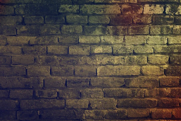 Vecchio muro di mattoni grunge — Foto Stock