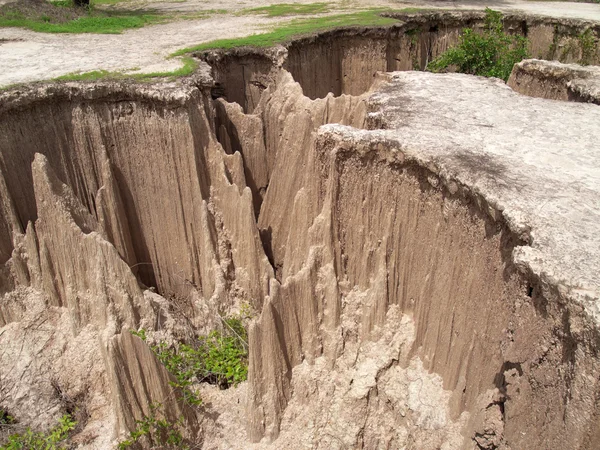 Ground subsidence — Stock Fotó