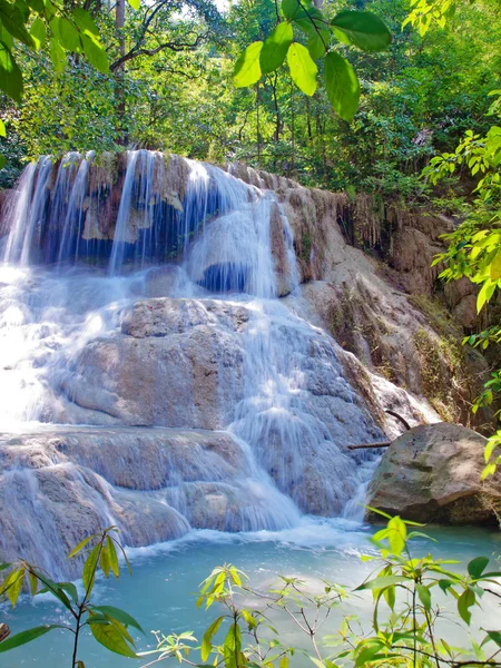 Erawan водоспад — стокове фото