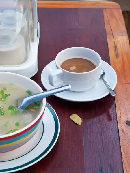 Café da manhã estilo tailandês — Fotografia de Stock