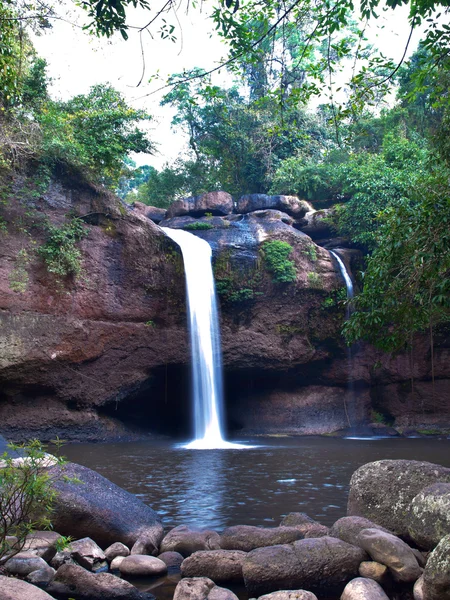 Haew Suwat Waterfall — Stock Photo, Image