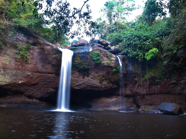 Haew Suwat Waterfall — Stock Photo, Image