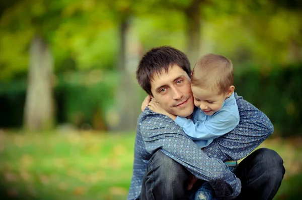 Il padre e il figlio — Foto Stock