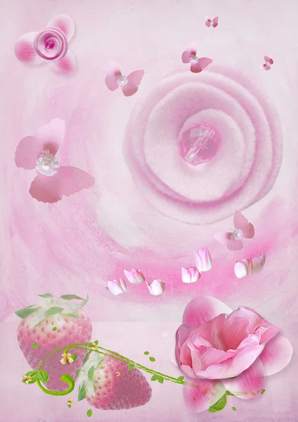 Růžový sen — Stock fotografie