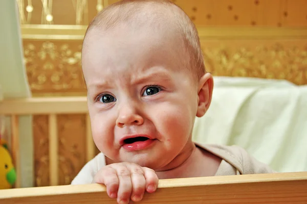 Portrait of the emotional boy — Stock Photo, Image