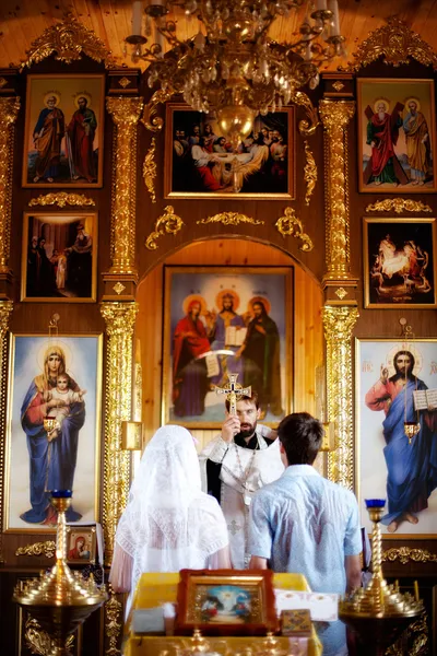 Casamento da igreja — Fotografia de Stock
