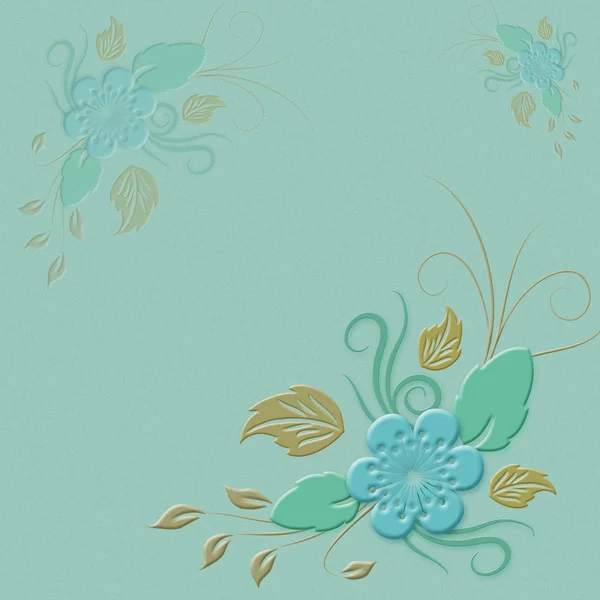 Blue flowers — Stock Photo, Image