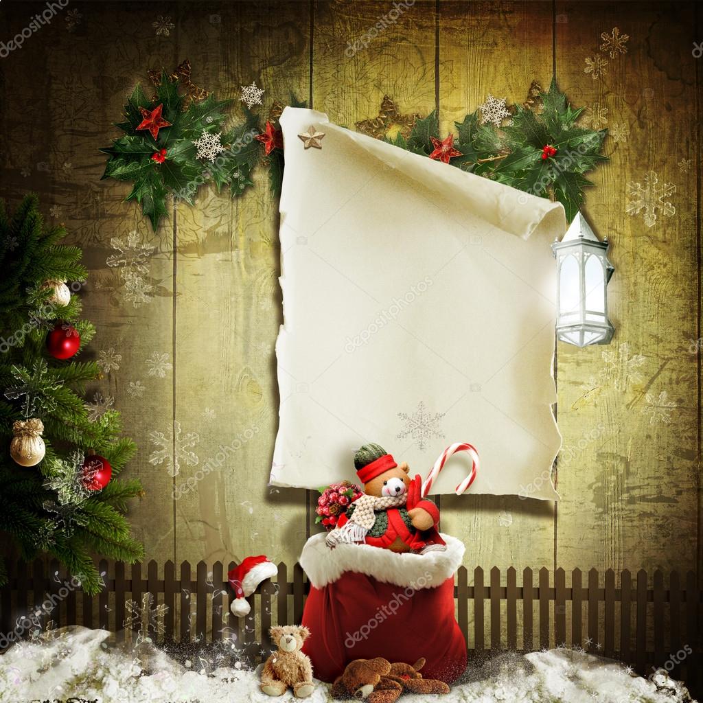 Christmas card — Stock Photo © Alekuwka 14635383