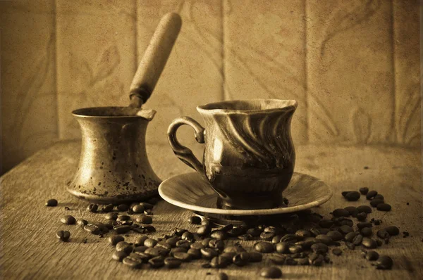 Kawa w ziarnach — Zdjęcie stockowe