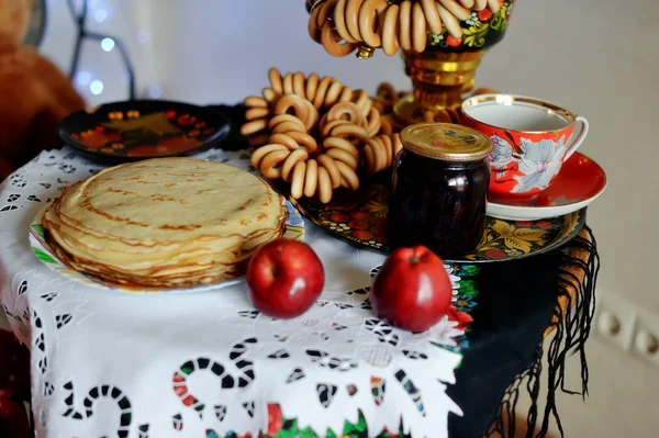 俄罗斯 shrovetide — 图库照片