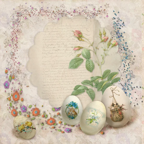 Easter card — Zdjęcie stockowe