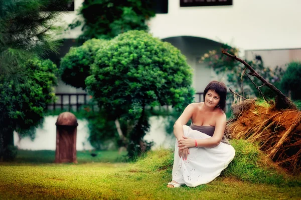 Chica posando — Foto de Stock