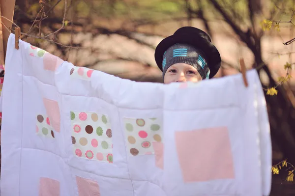 Hilfe für Mama — Stockfoto