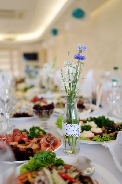 Banquet table — Stock Photo, Image