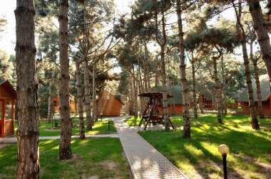 ahşap salıncak