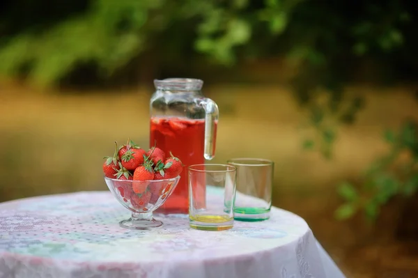 Strawberry jam — Stock Photo, Image