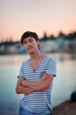 Bir adamın portresi.