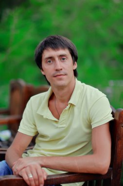 Bir adamın portresi.