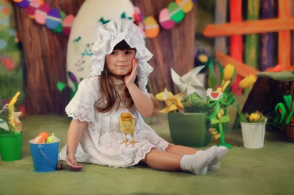 Girl in a fairy tale — Stock Photo, Image