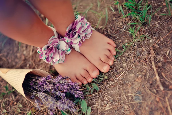 Piedini per bambini — Foto Stock