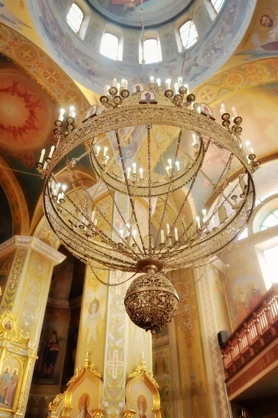 Church chandelier — Stock Photo, Image