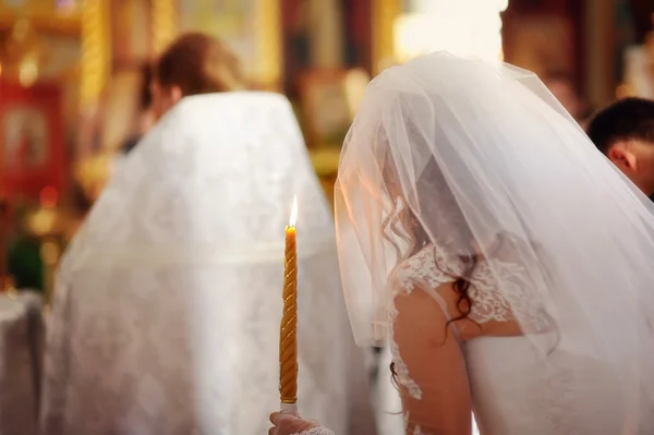 Церковный брак — стоковое фото