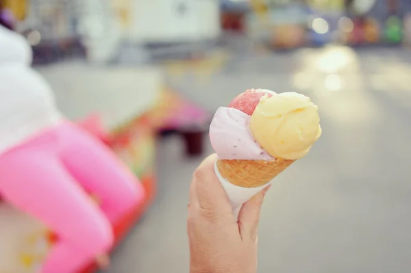 Колір морозива — стокове фото