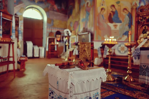 Candele della chiesa — Foto Stock