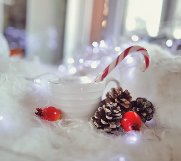 Bumps in the snow — Stock Photo, Image