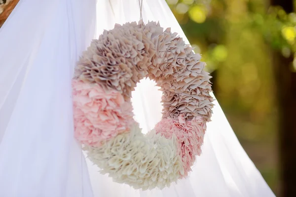 Paper wreath — Stock Photo, Image