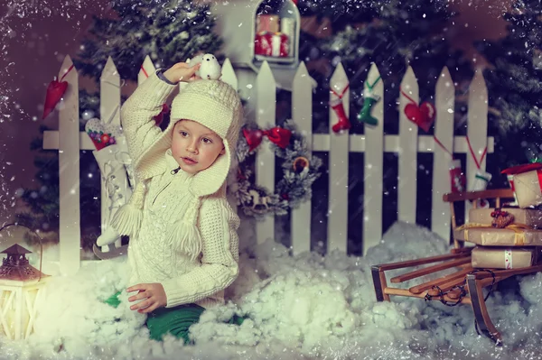 Storia di Natale Foto Stock