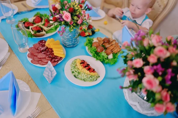 축제 테이블 — 스톡 사진