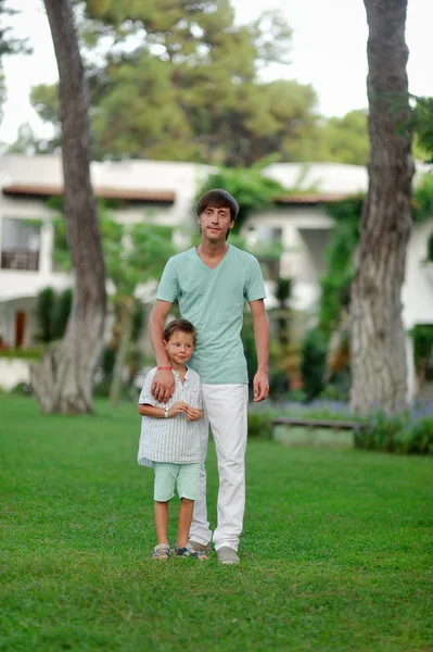 Padre e figlio — Foto Stock