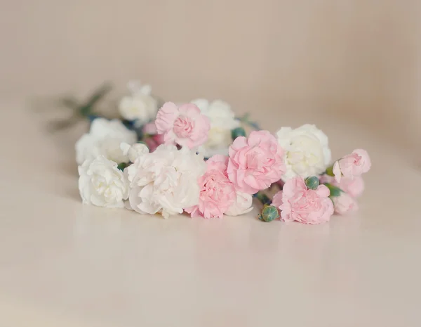 Bouquet of carnations — Stock Photo, Image