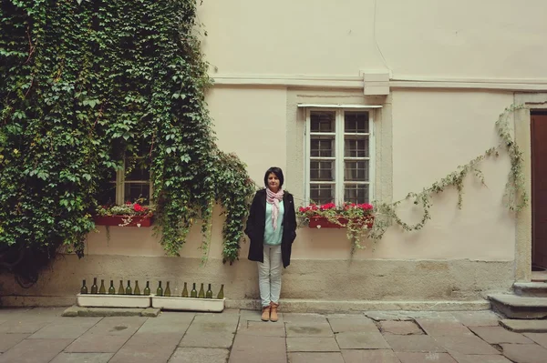 Ivy op de Muur — Stockfoto