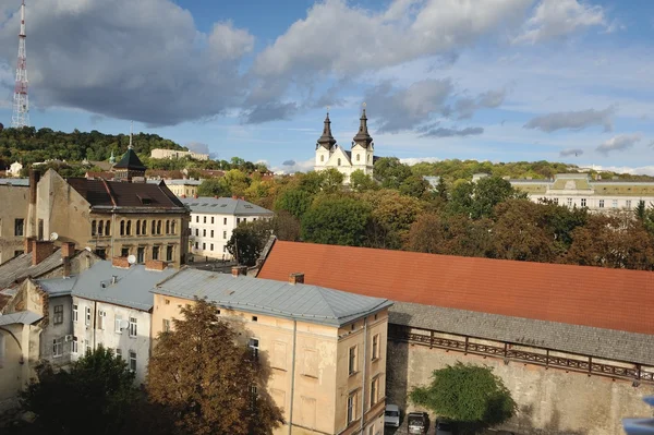 Dachy domów — Zdjęcie stockowe