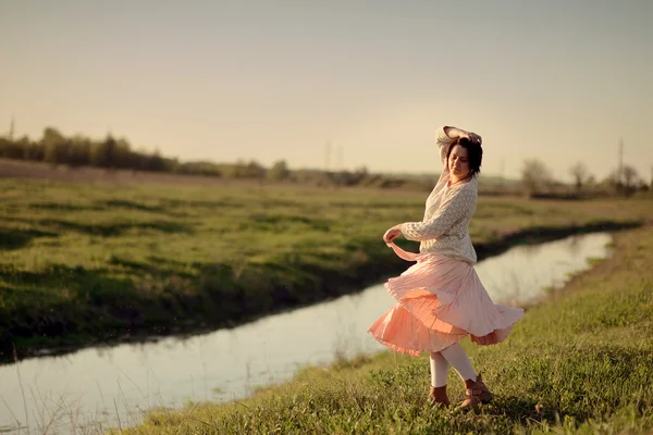 Ragazza ballerina — Foto Stock