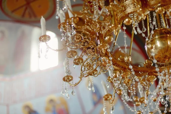 Church chandelier — Stock Photo, Image