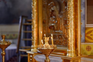 daha önce bir simge simge lamba yanıyor