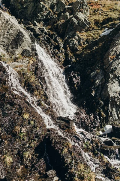 Berg Vattenfall Landskap Höglandet — Stockfoto