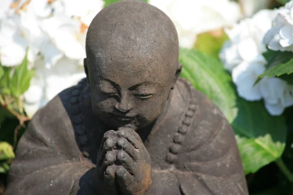 Деталь Статуэтки Будды — стоковое фото