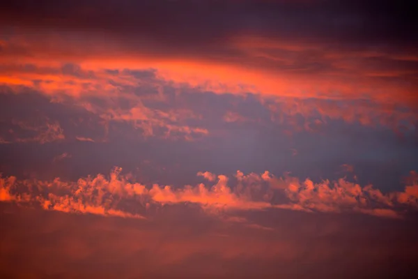 Beautiful Sunset Dramatic Cloudscape — Stock Photo, Image