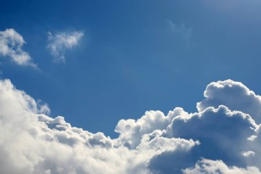 Cloudscape blue sky and copy space