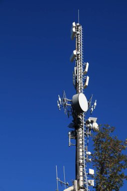 Antenna tower for cell phone communication