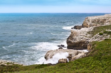 Deniz cantabrico, suances (İspanya)