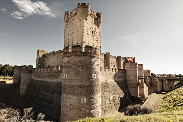 Mota kasteel, Spanje — Stockfoto