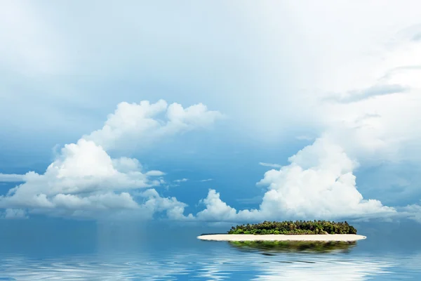 Island on the sea — Stock Photo, Image