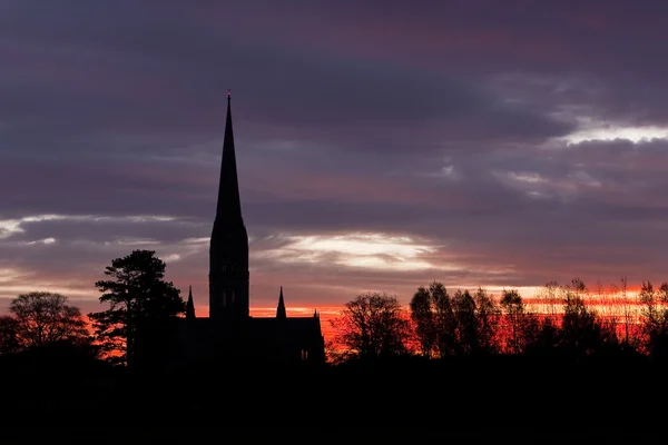 Kathedrale von Salisbury — Stockfoto